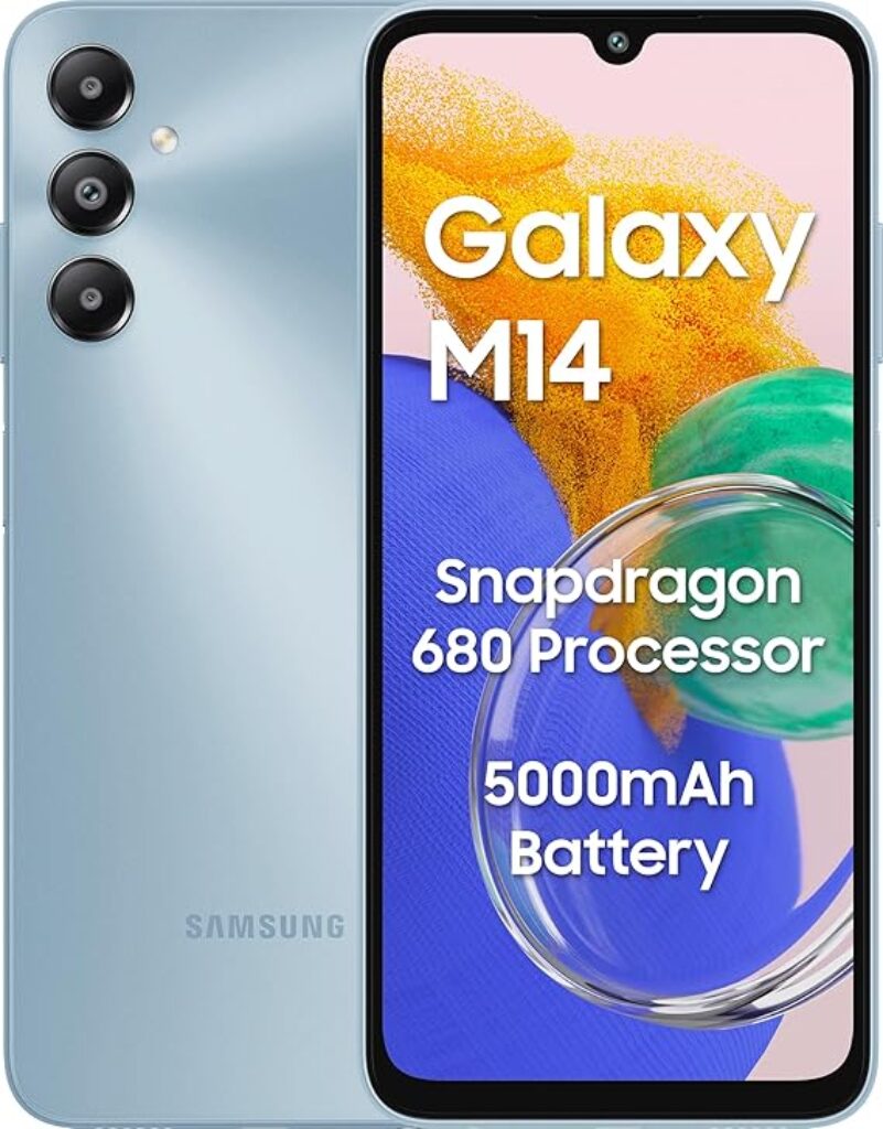 Samsung Galaxy M14 4G (Arctic Blue,4GB,64GB) exchange offer