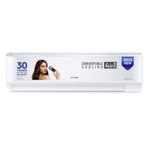 Cruise 1 Ton 3 Star Inverter Split AC with 7-Stage Air Filtration (100% Copper, Convertible 4-in-1, PM 2.5 Filter, CWCVBL-VQ1W123, White) : Amazon.in: Home & Kitchen