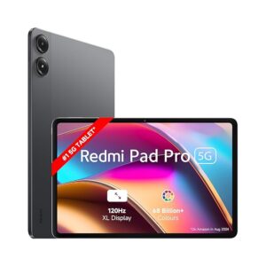 Redmi Pad Pro 5G |Snapdragon 7s Gen 2|30.7cm(12.1″) Tablet|33+ Days Standby| 10000mAh|HyperOS|8GB, 128GB|Quad Speakers |Wi-Fi 6 + 5G |Graphite Grey : Amazon.in: Electronics