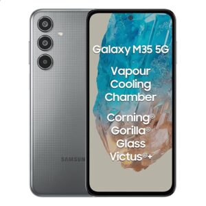 Samsung Galaxy M35 5G (Thunder Grey,8Gb Ram,256Gb Compare Mobilephones