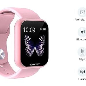 Bouncefit D20 Y68 Fitness Band Smart Watch for Men, Women, Boys, Girls, Kids – Single Touch Interface,s