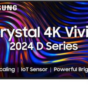 Samsung Crystal 4K Vivid 108 cm (43 inch) Ultra HD (4K) LED Smart Tizen TV with 4K Upscaling | Purcolor | Auto Game Mode | Q-Symphony | Voice Ready | Knox Security Online at best Prices In India