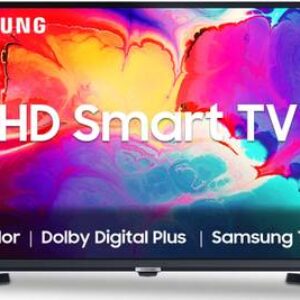 Samsung 80 cm (32 Inch) HD Ready LED Smart Tizen TV with Bezel-Free Design | PurColor | Hyper Real Picture Engine | Triple Protection | SmartThings App Support | TV Key | Connect Share(HDD) | ConnectShare (USB 2.0) Online at best Prices In India