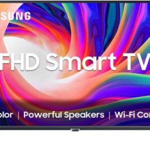 Samsung 108 cm (43 inch) Full HD LED Smart Tizen TV with HDR | PurColor | Dolby Digital Plus | Hyper Real Picture Engine | Triple Protection | SmartThings App Support | TV Key | Connect Share(HDD) | ConnectShare(USB 2.0) Online at best Prices In India