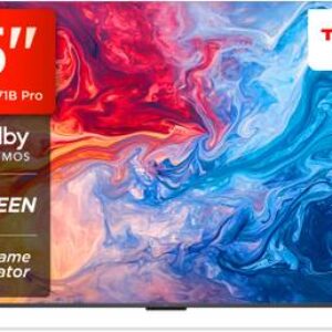 TCL P71B Pro 189 cm (75 inch) QLED Ultra HD (4K) Smart Google TV with Hands Free Voice Control |Dolby Vision- Atmos | DTS Virtual : X