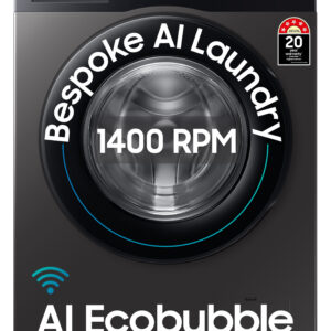 Samsung 9 kg 5 star | AI EcoBubble (WW90DG5U24AXTL) | Front load